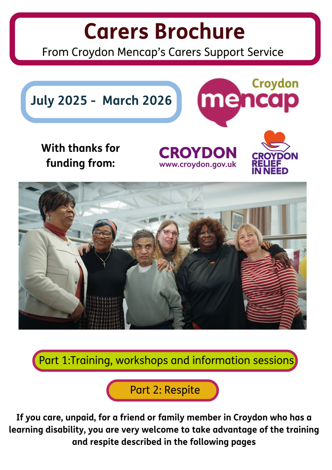 Carers Brochure