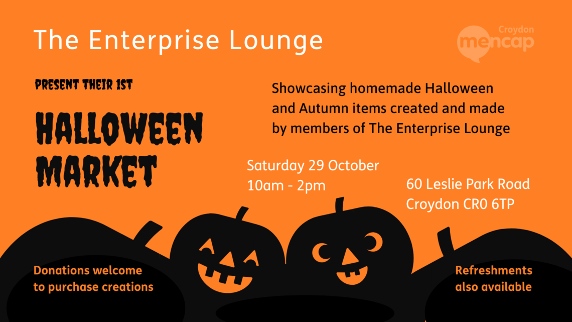 flyer for Halloween event