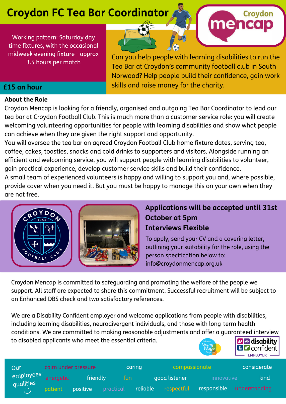 Job vacancy