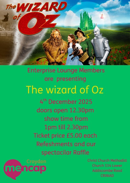 Wizard of Oz flyer
